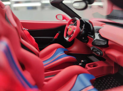 HH 1/18 Ferrari 458 Speciale Aperta Resin Model – Rosso Corsa Red – HH333