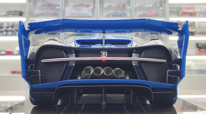 RUNNER 1/12 Bugatti Vision Gran Turismo Blue Resin Display Model