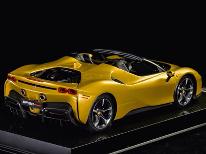 Amalgam 1:12 Ferrari SF90 Spider Resin Model – Open Top Supercar Collectible