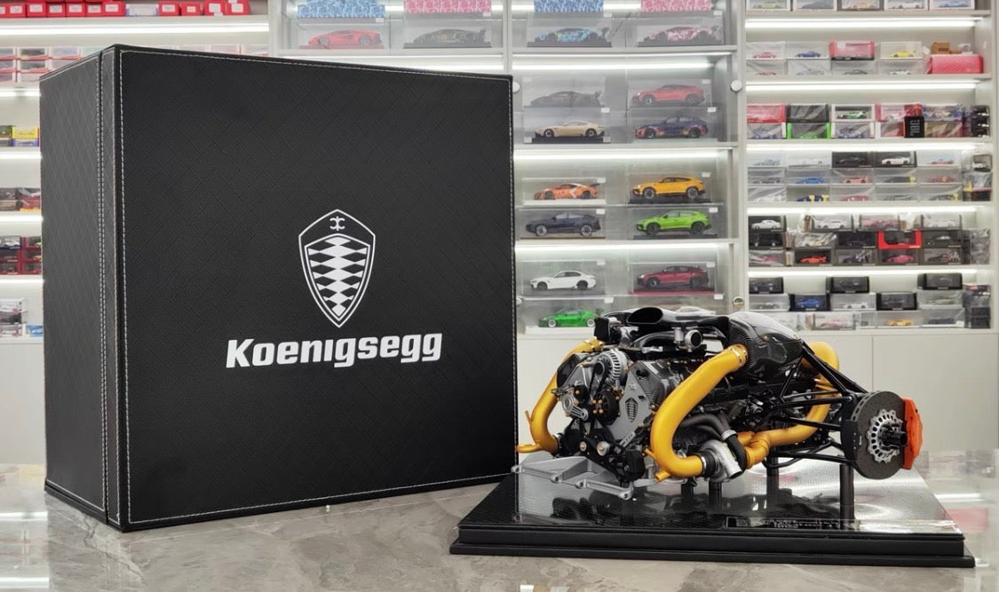 FA 1/6 Koenigsegg One:1 Engine Model Display | Limited Edition 925/999