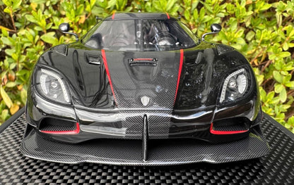 VMB Koenigsegg Agera RSR Black Carbon 1/18 Resin Model