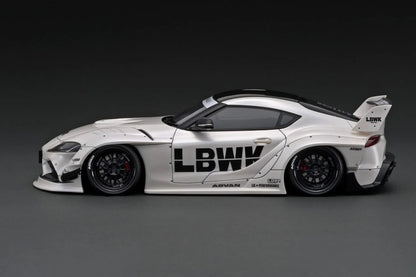 Ignition Model 1/18 LB-WORKS Toyota Supra A90 White – IG2648