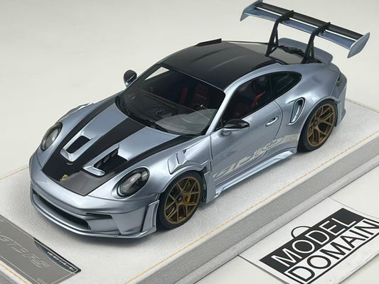 HH 1/18 Porsche 911 GT3 RS 992 Ice Blue Private Commission – Air Shipping