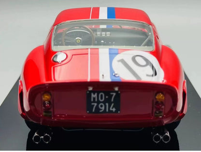 Amalgam 1/18 Ferrari 250 GTO #19 Resin Model
