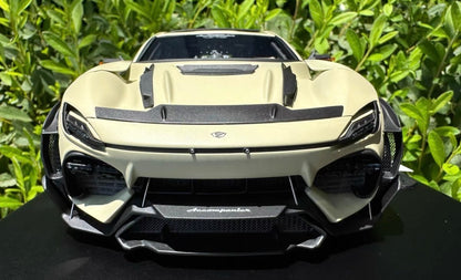 Dream Walkers 1/18 Ferrari Purosangue Widebody Resin Model Desert Sand Limited Edition