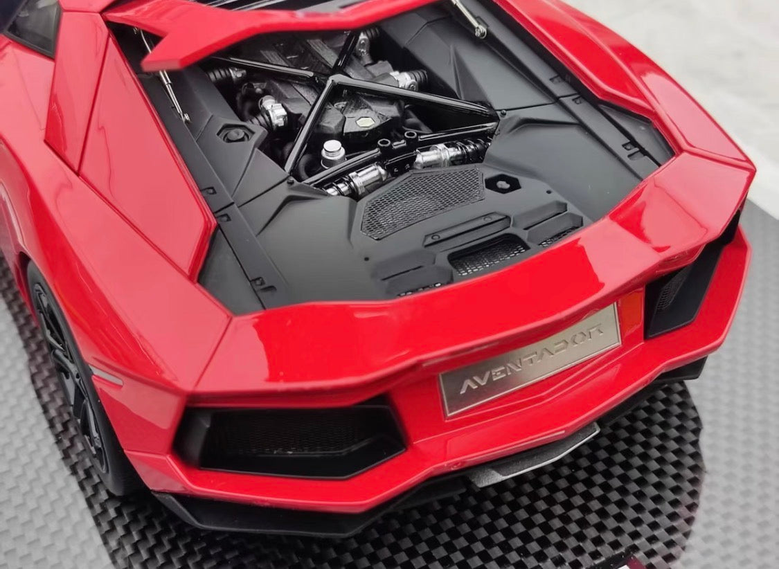 MCM Model 1/18 Lamborghini Aventador Miura Homage Full Opening Resin Model