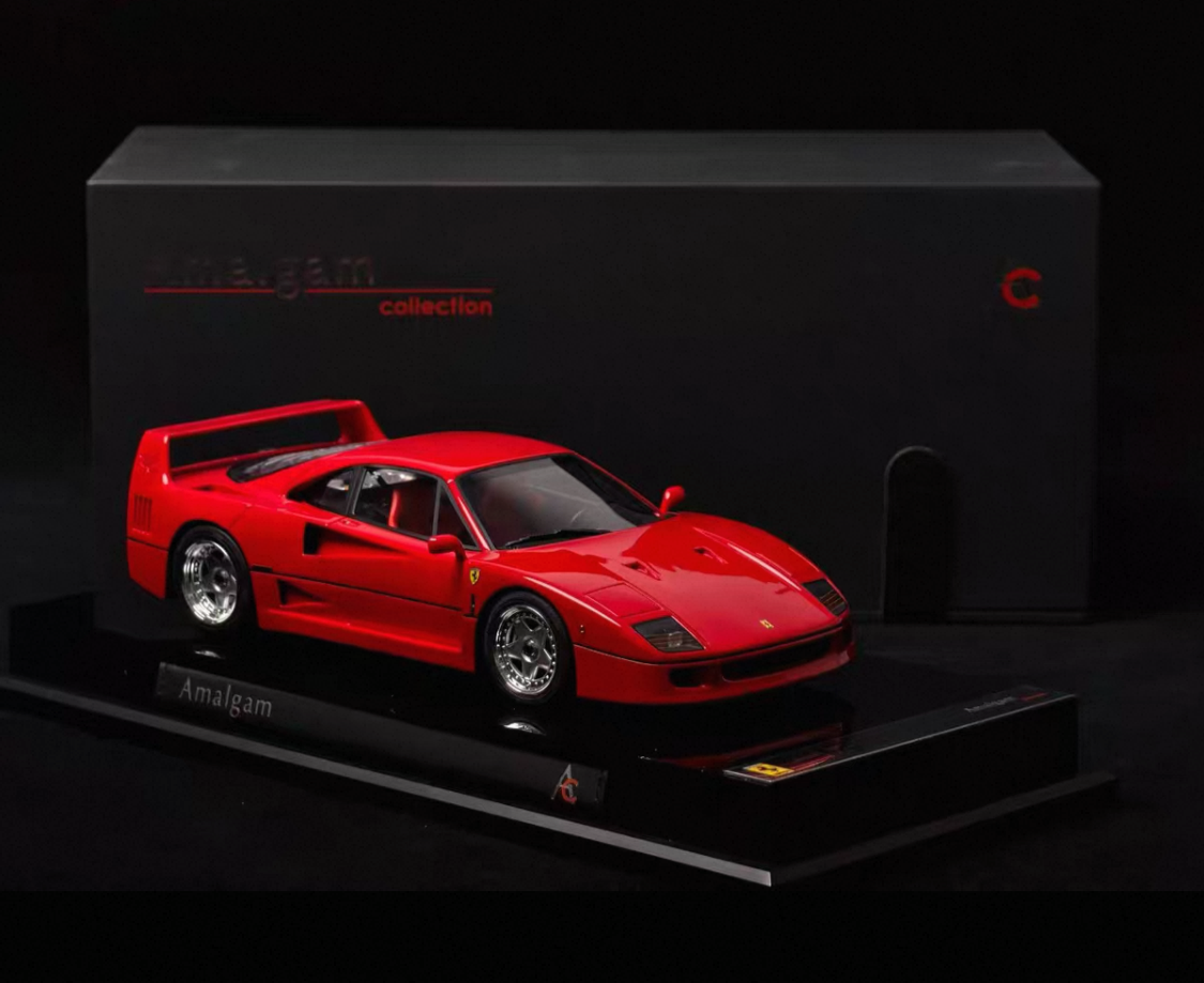 Amalgam 1/18 Ferrari F40 Resin Model