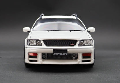 Ignition Model 1/18 Nissan Stagea 260RS (WGNC34) White RB26DETT IG2889
