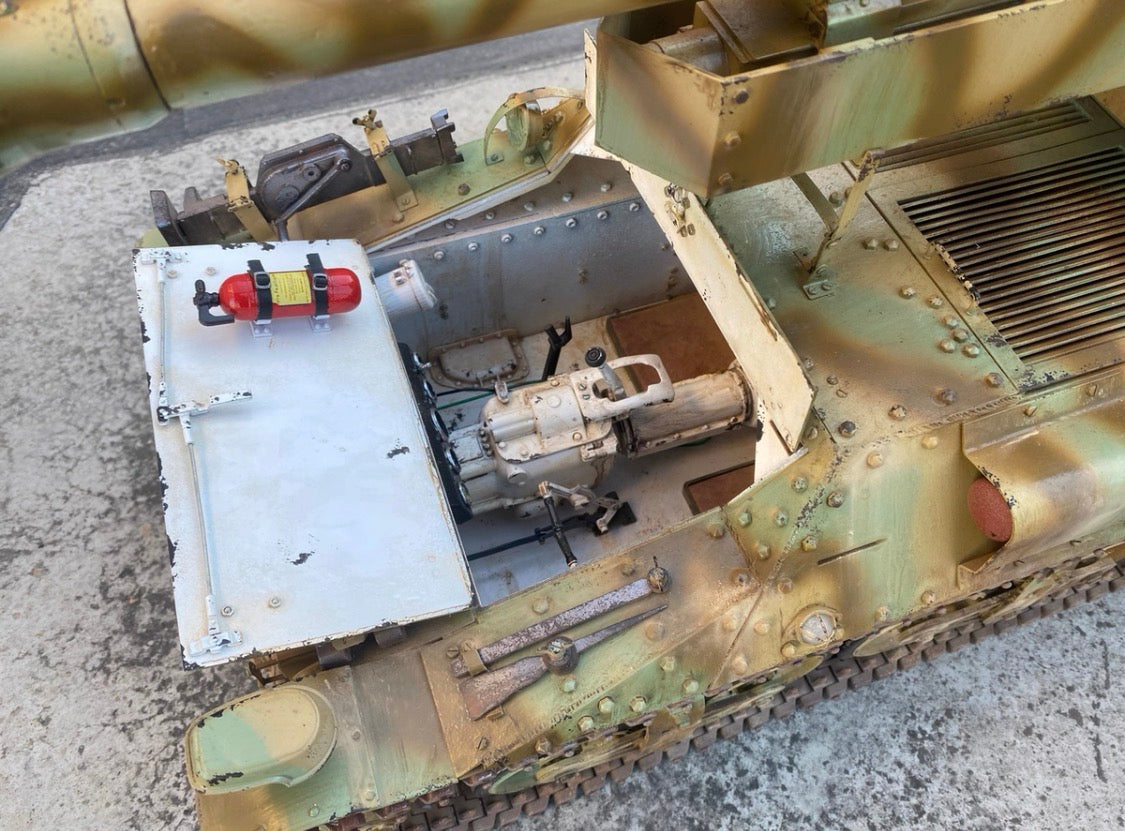 1/6 Scale Sd.Kfz.135/2 105mm Self-Propelled Gun Full Interior Custom Model