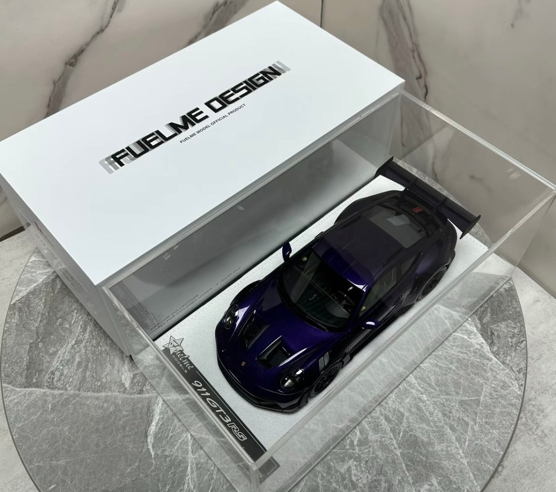 FuelMe Porsche 911 GT3 RS 992 Amethyst Purple No.01/30 1/18 Resin Model