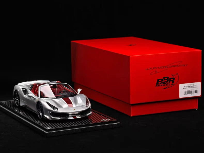 BBR 1/18 Ferrari 488 Pista Spider Club Version Resin Model