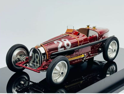 Amalgam 1/18 Bugatti Type 59 1934 Monaco Grand Prix Resin Model