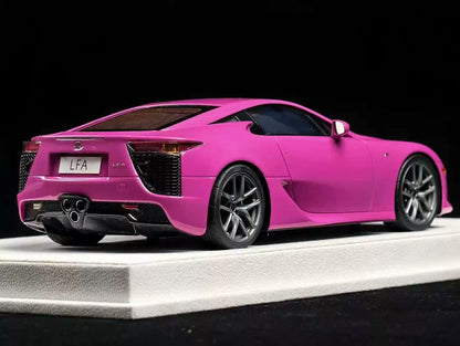 Make Up 1/18 Lexus LFA 2010 Pink Resin Model