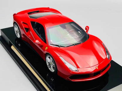 Amalgam 1/18 Ferrari 488 GTB Resin Model