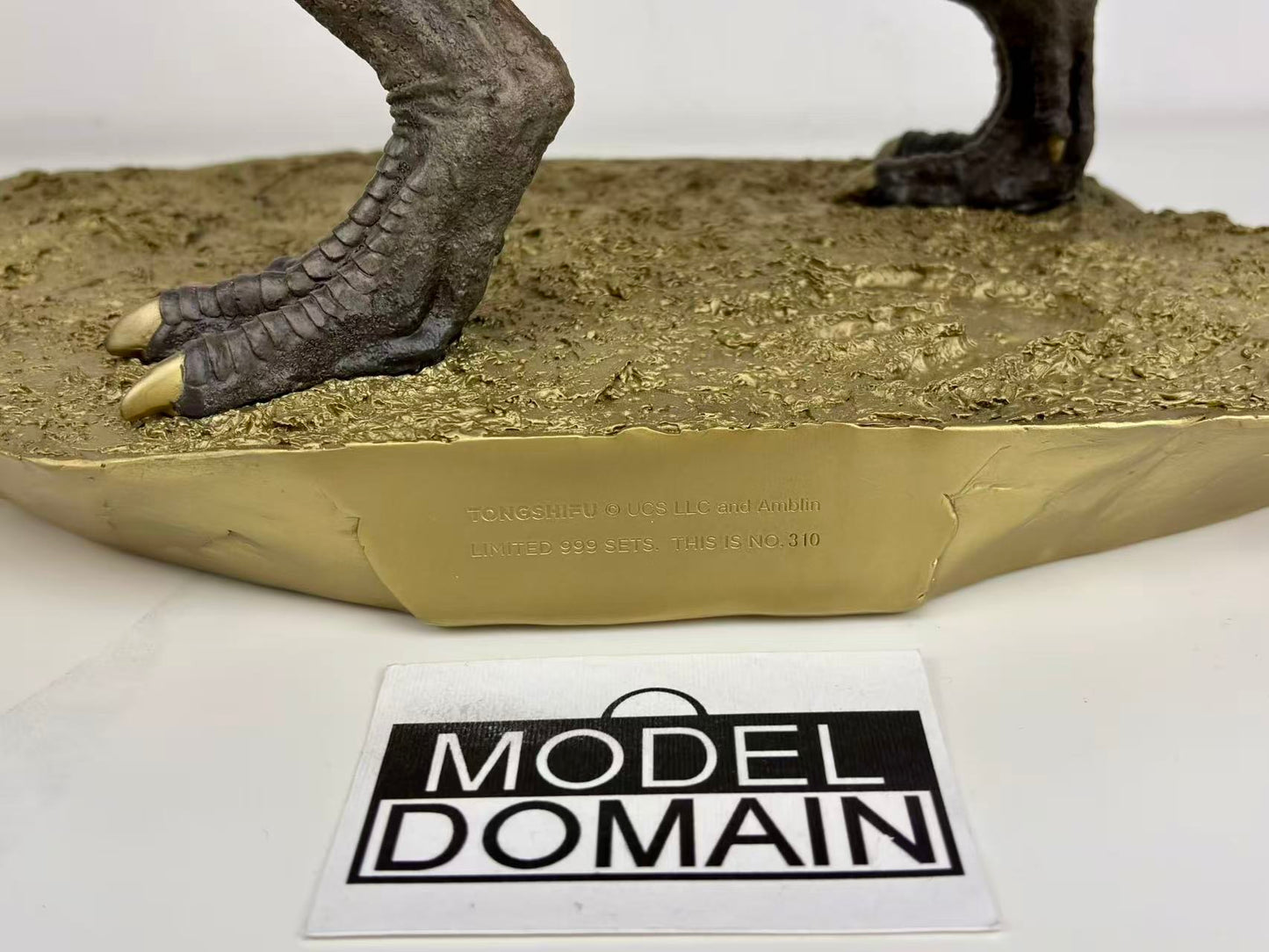TONGSHIFU T-Rex Brass Statue Jurassic World Full Metal Limited Edition 500pcs NO.310