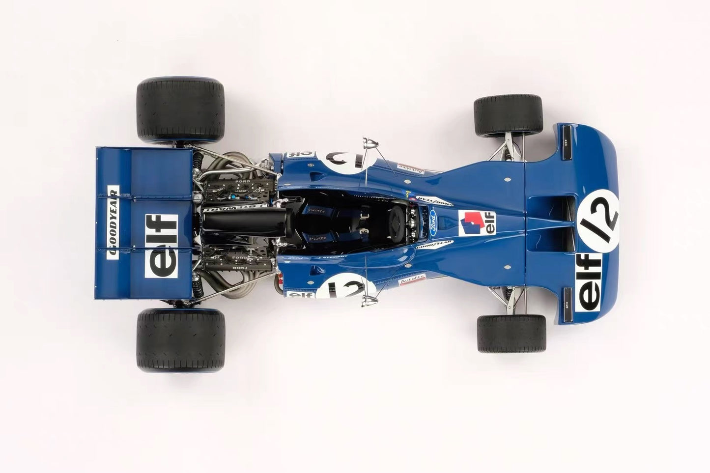 Amalgam 1/8 Tyrrell 003 British Grand Prix Winner Resin Model