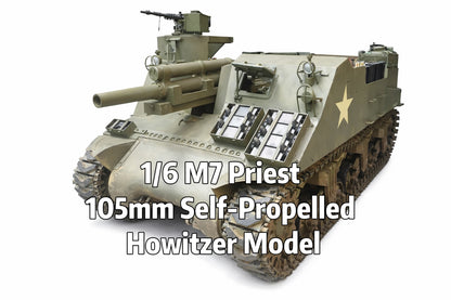 1/6 M7 Priest 105mm Self-Propelled Howitzer Model