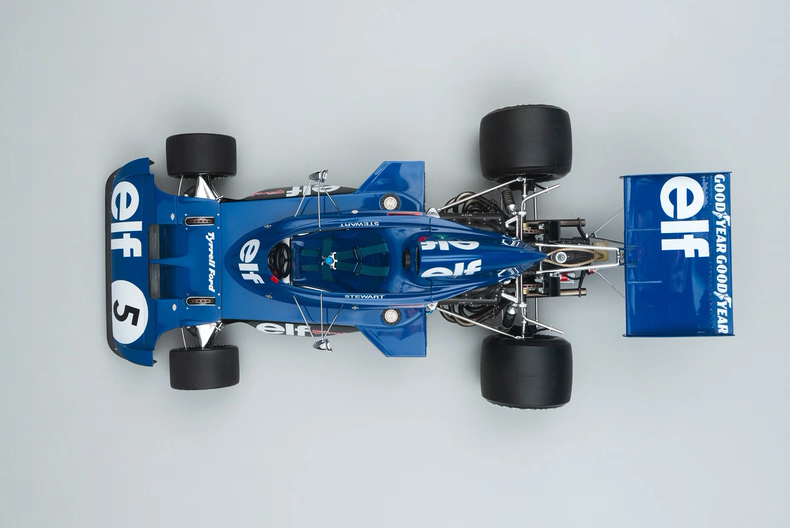 Amalgam 1:8 Tyrrell 006 Formula 1 Resin Model – Elf Livery