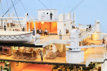 1/200 RMS Titanic Finished Model with Interior Structure – Museum-Grade Edition