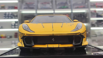 BBR 1/18 Ferrari 812 Competizione Yellow P18207ARTCH