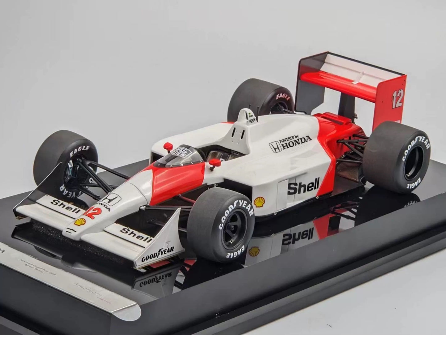 Amalgam 1/18 McLaren MP4/4 Ayrton Senna Resin Model