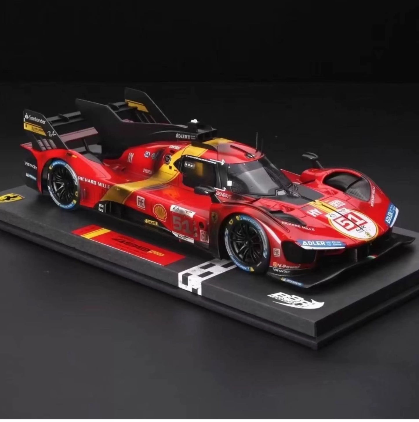 BBR 1/18 Ferrari 499P #51 Le Mans Centenary Winner 2023 Resin Model