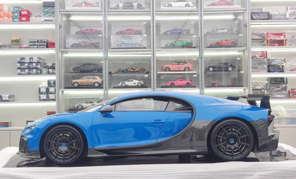 MR 1/8 Bugatti Chiron Pur Sport Dynamic Blue Resin Model