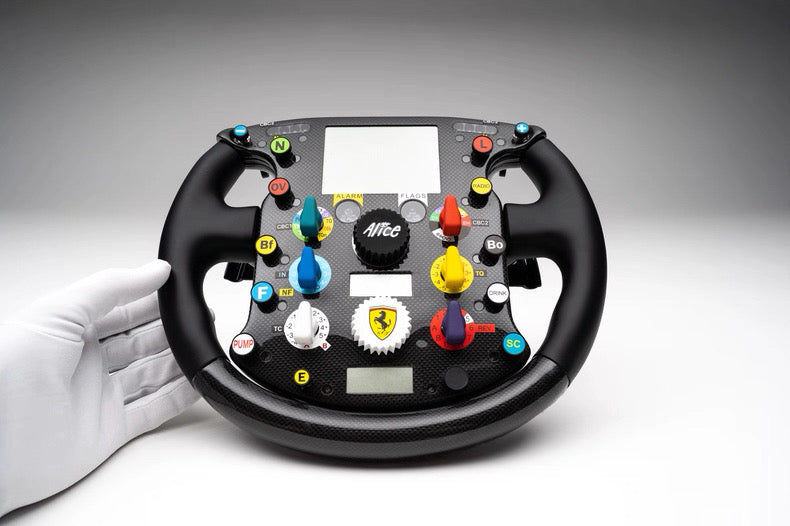 Amalgam 1:1 Ferrari F2007 Formula 1 Steering Wheel Resin Replica