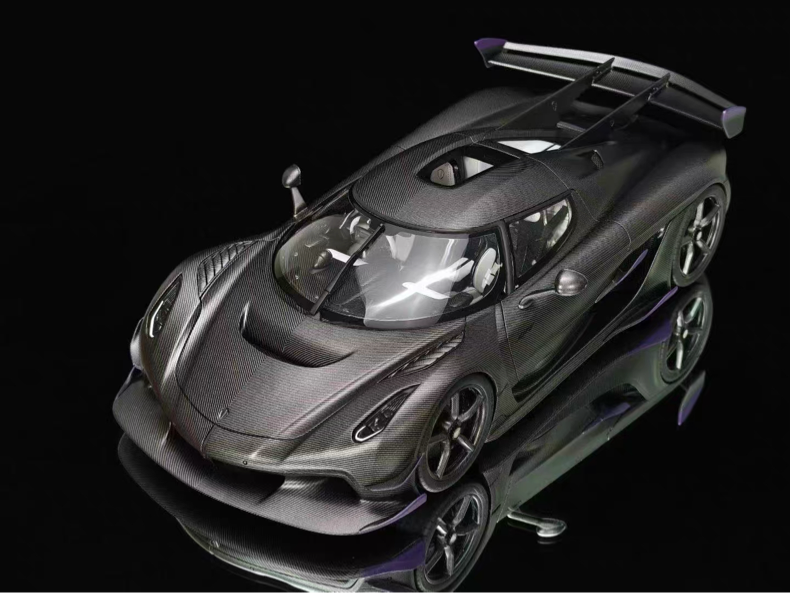 Frontiart 1/18 Koenigsegg Jesko Bare Carbon Resin Model