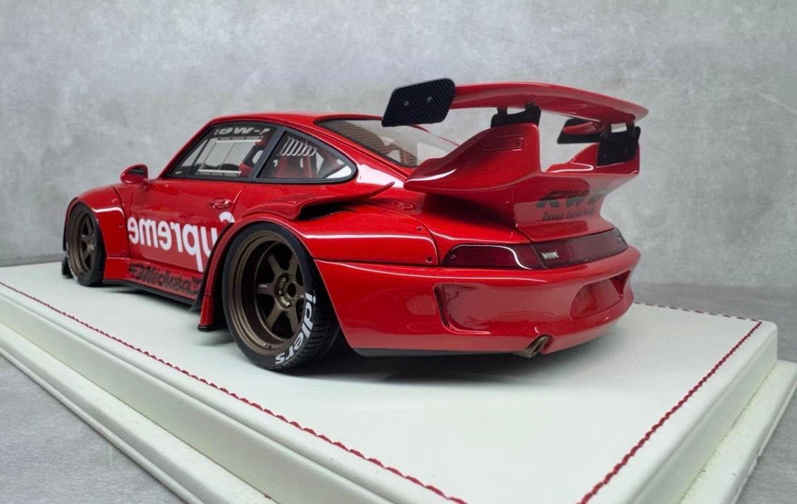 Davis & Giovanni Porsche 911 RWB Supreme Red Edition 1/18 Resin Model