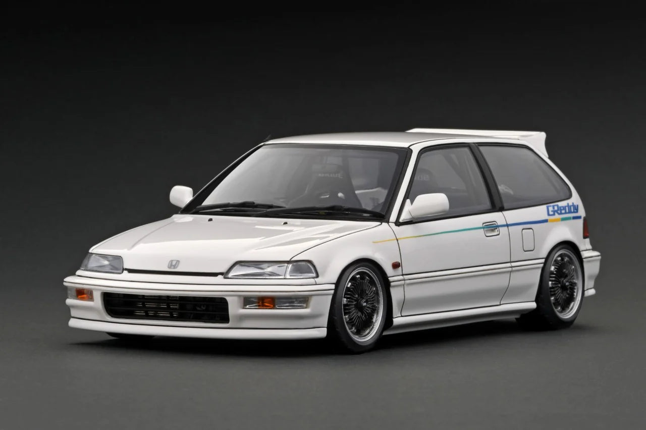 Ignition Model 1/18 Honda Civic (EF9) SiR White IG3122