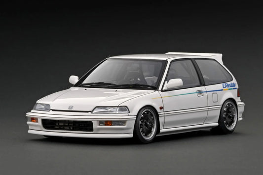 Ignition Model 1/18 Honda Civic (EF9) SiR White IG3122