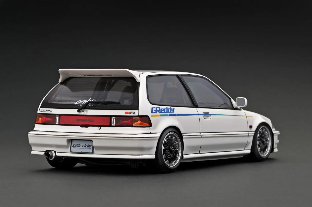 Ignition Model 1/18 Honda Civic (EF9) SiR White IG3122