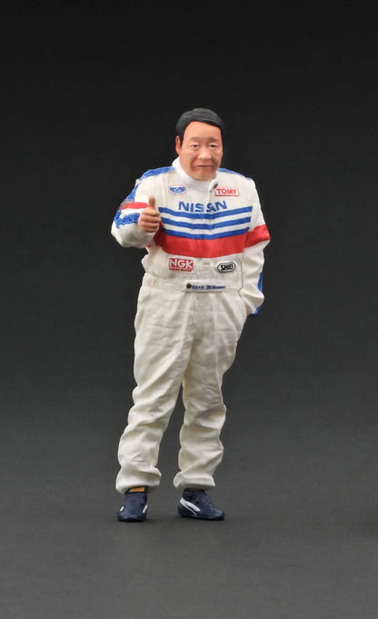 Ignition Model 1/18 JECS Skyline (#1) 1992 JTC With Mr. Hasemi IG3141