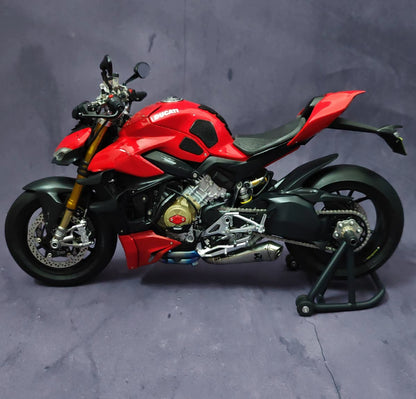 1/6 Ducati Streetfighter Motorcycle Model – Red Version – Pre-order
