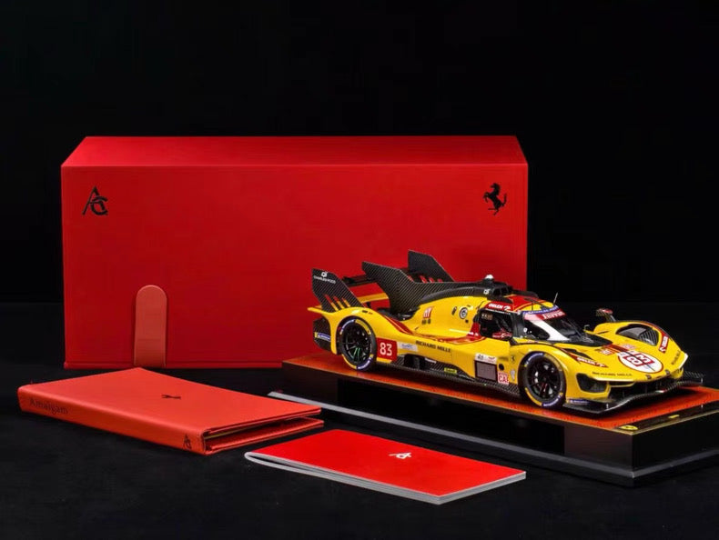 Amalgam 1/18 Ferrari 499P #83 2025 Le Mans Winner Resin Model