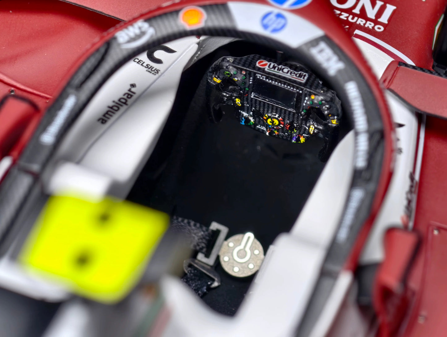 Amalgam 1/18 Ferrari SF25 F1 Monaco GP No.44 Resin Model