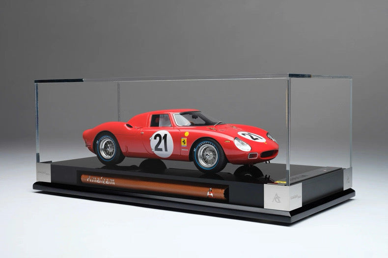 Amalgam 1/18 Ferrari 250 GTO 3705GT 1962 Le Mans GT Winner No.19 Resin Model