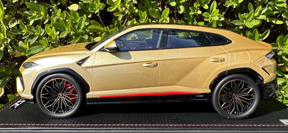 MR Collection Lamborghini Urus SE Gold Metallic 1/18 Resin Model