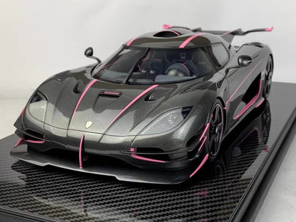 Frontiart 1/12 Koenigsegg One:1 Resin Model | Carbon Pink Edition | Collector Grade