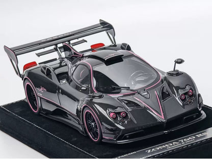 HH Model 1/18 Pagani Zonda 760 JC Pink Resin Model