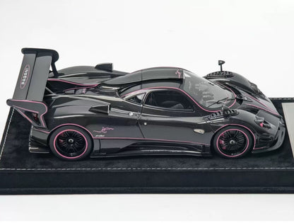 HH Model 1/18 Pagani Zonda 760 JC Pink Resin Model
