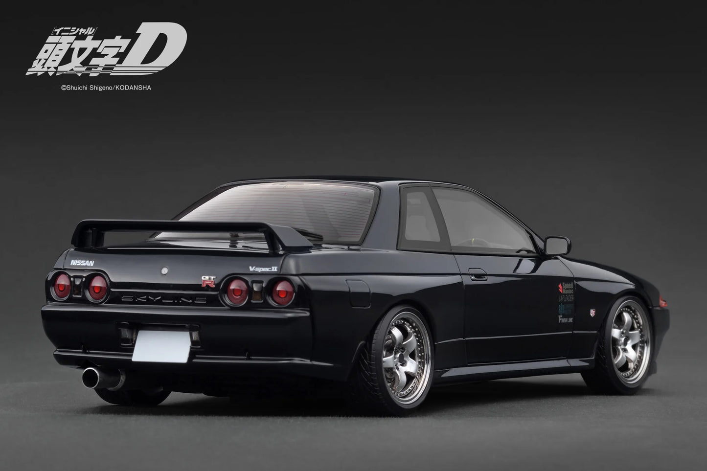 Ignition Model 1/18 INITIAL D Nissan Skyline GT-R V-SpecII (BNR32) Black IG3544