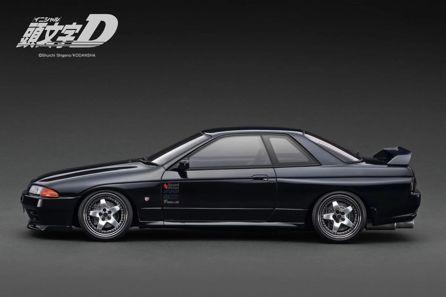 Ignition Model 1/18 INITIAL D Nissan Skyline GT-R V-SpecII (BNR32) Black IG3544