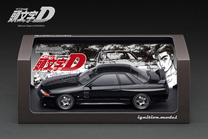 Ignition Model 1/18 INITIAL D Nissan Skyline GT-R V-SpecII (BNR32) Black IG3544