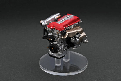 Ignition Model 1/18 Vertex S13 Silvia White/Gold SR20DET Engine IG3589