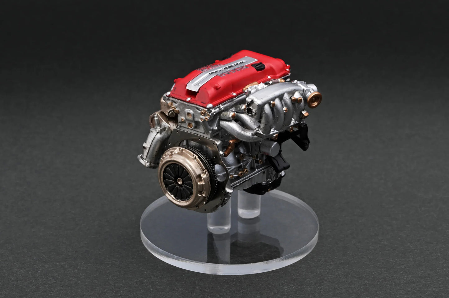 Ignition Model 1/18 Vertex S13 Silvia White/Gold SR20DET Engine IG3589