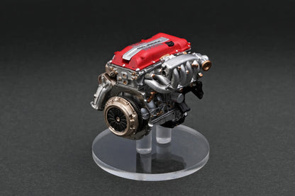Ignition Model 1/18 Vertex S13 Silvia White/Gold SR20DET Engine IG3589