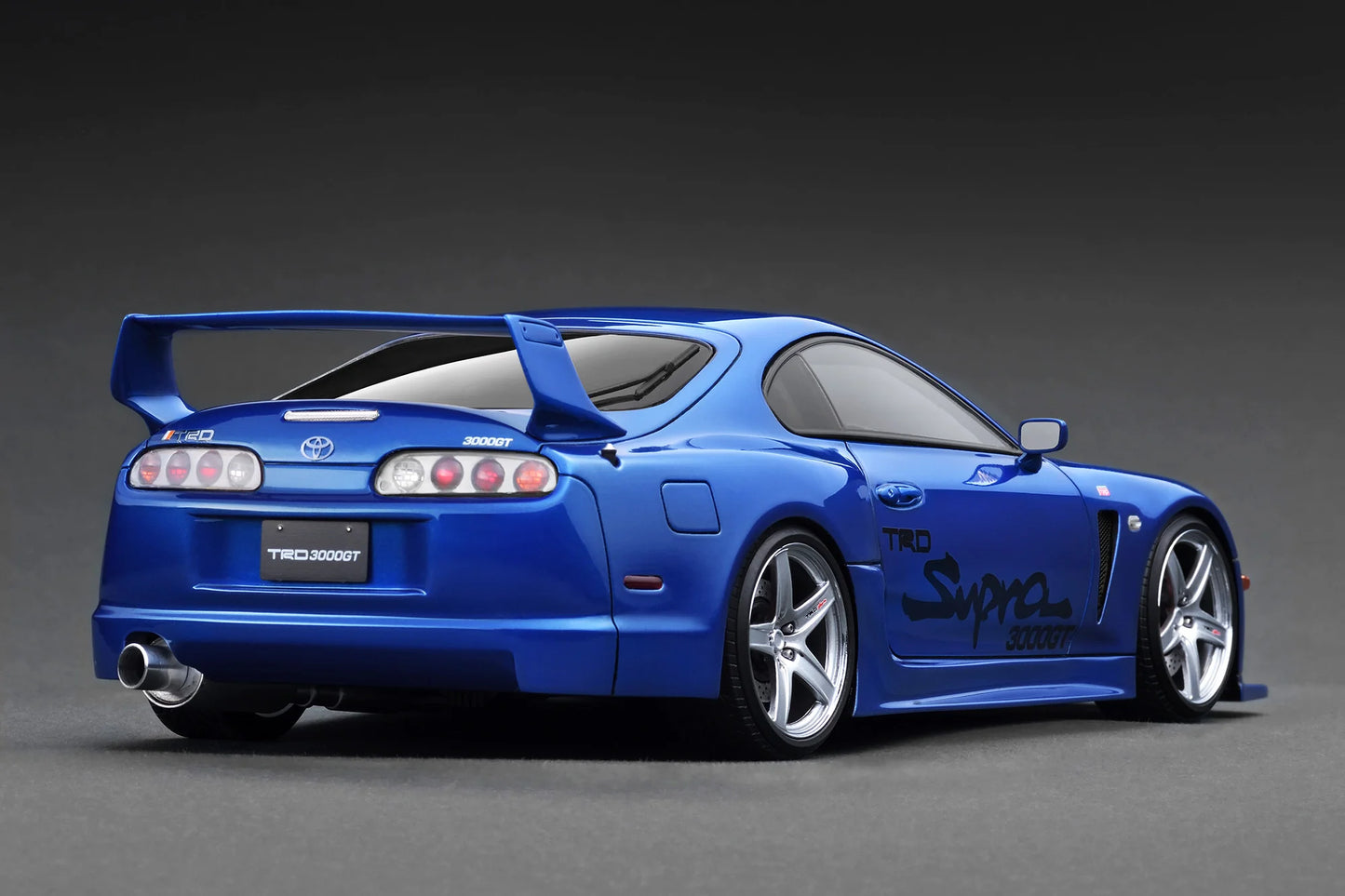 Ignition Model 1/18 Toyota Supra (A80) TRD 3000GT Blue Metallic IG3604