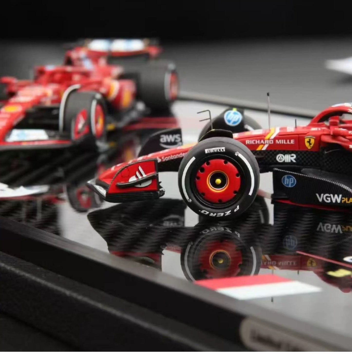 BBR 1/43 Ferrari SF-24 Monaco GP 2024 Winner & 3rd Place Set